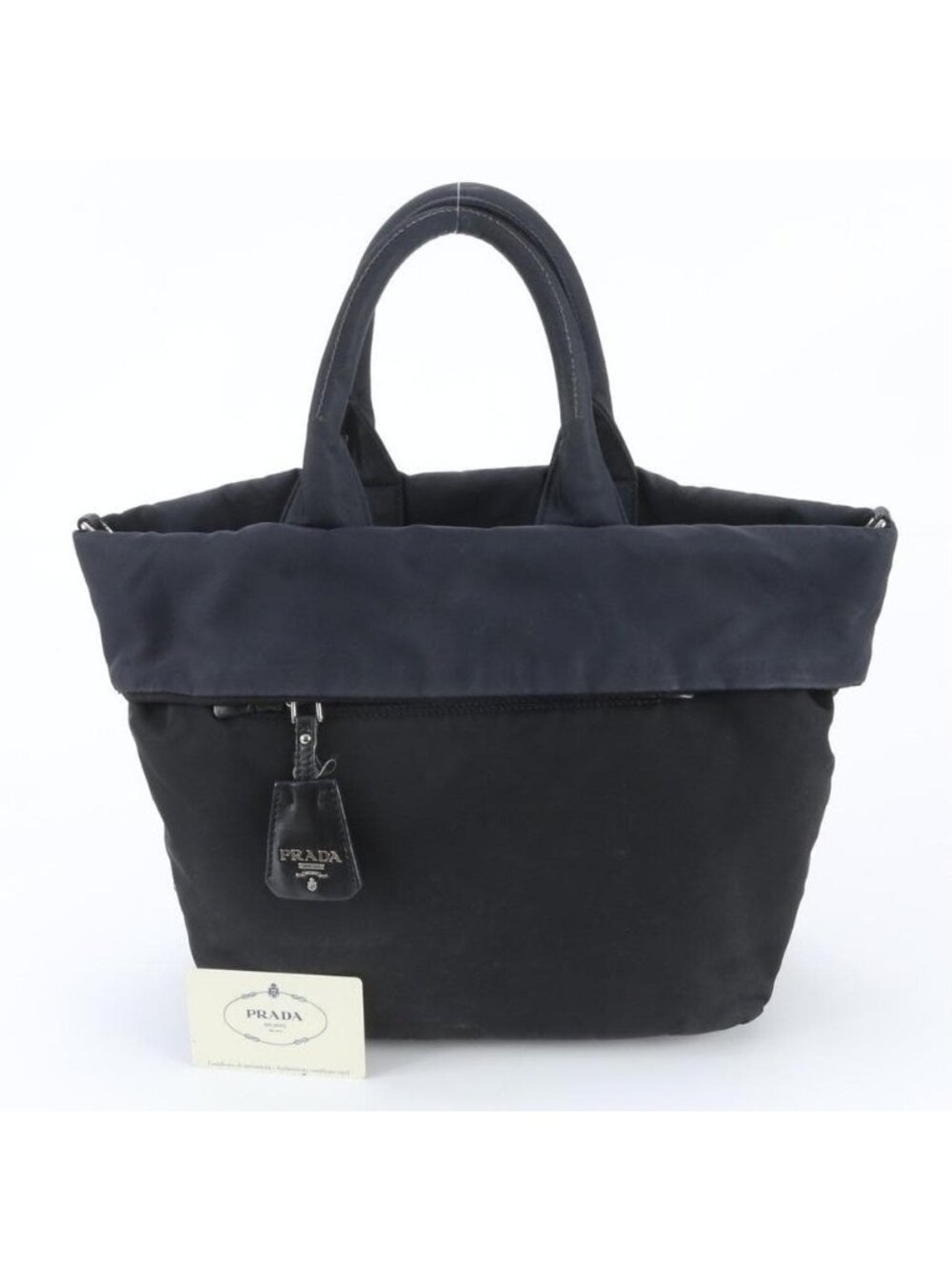 Prada Reversible Handbag Tessuto Nylon Tote